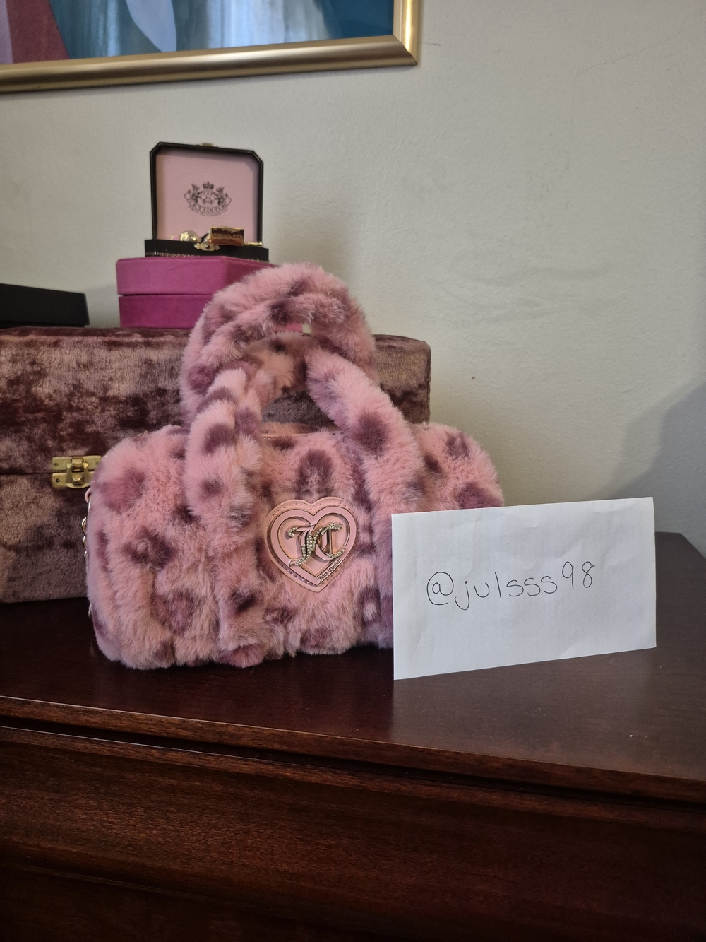 Juicy Couture - Leopard Barrel Bag